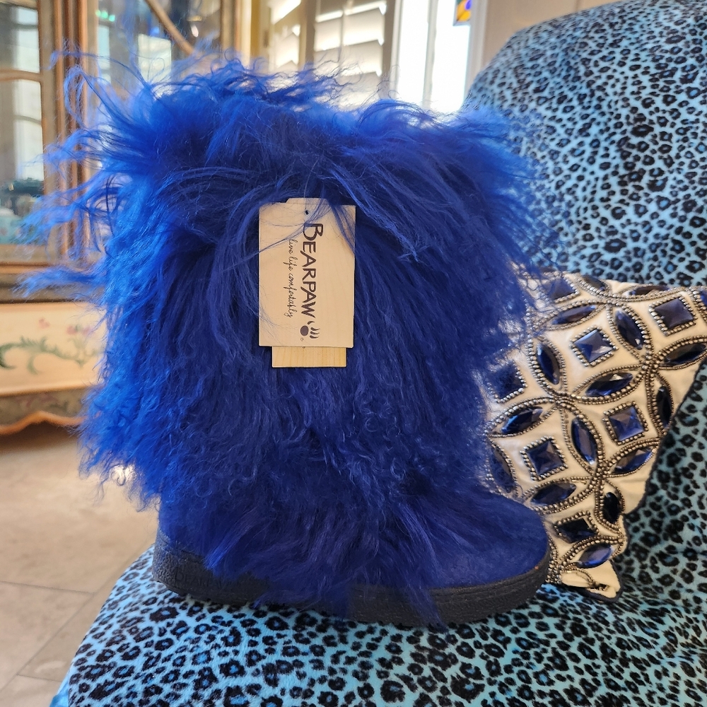 BEARPAW Boetis Cobalt Blue Boots